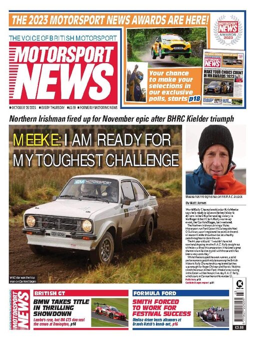 Title details for Motorsport News by Kelsey Publishing Ltd - Available